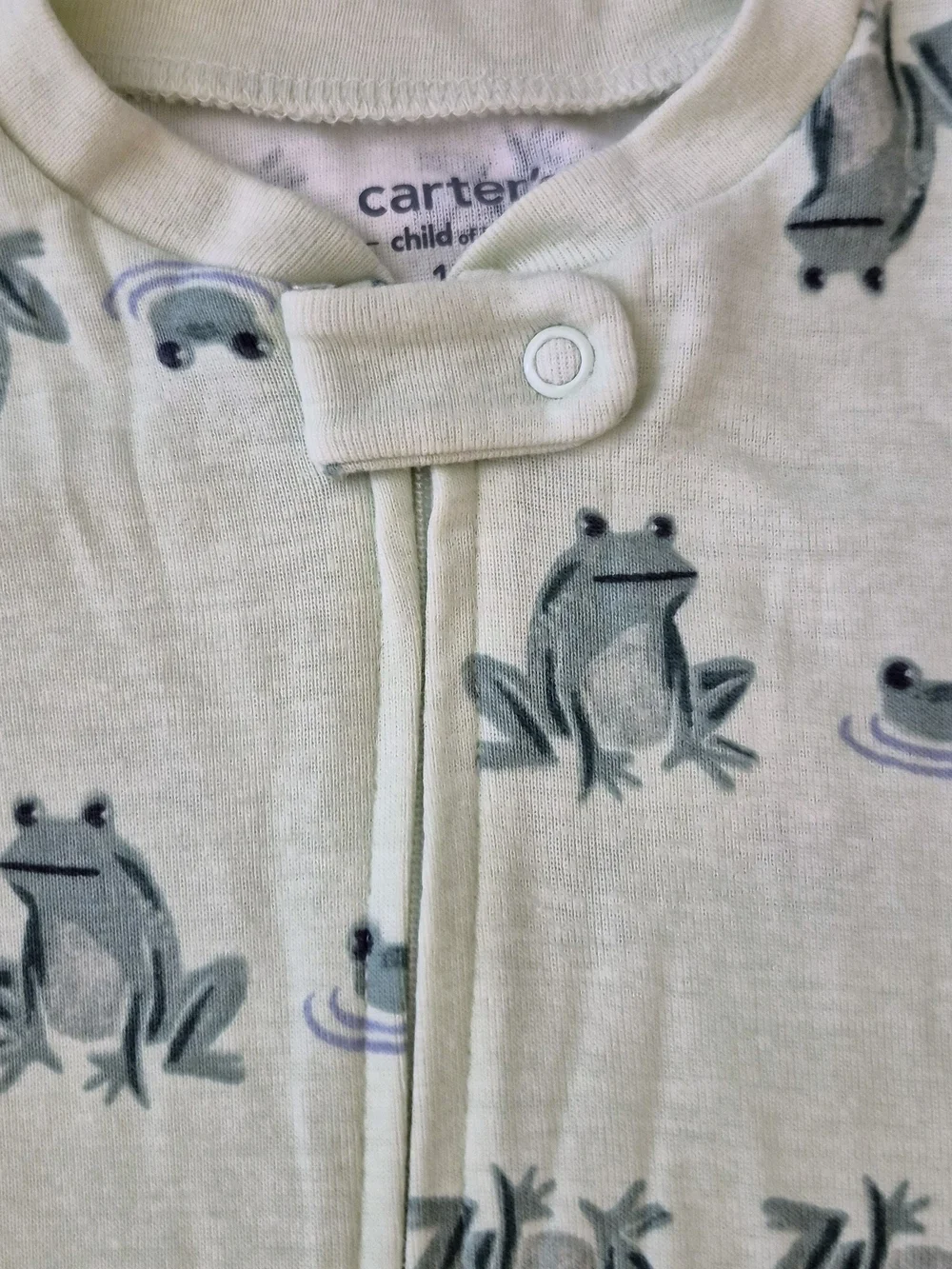 2 For 1 Baby Print Footed Pajamas